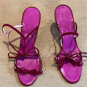 Vintage strappy Manolo Blahnik heeled sandals